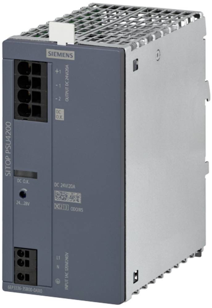 Siemens 6EP33363SB000AX0 Hutschienen-Chargeur (DIN-Rail) Inhalt 1 pc(