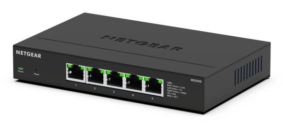 NETGEAR MS305E Unmanaged 2.5G Ethernet (100/1000/2500) Black -