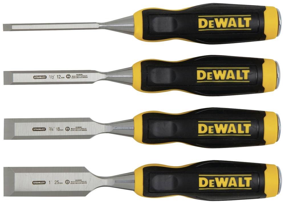 DEWALT Stechbeitel-Set 4-tlg. 6, 12, 18, 25mm DWHT0-16063