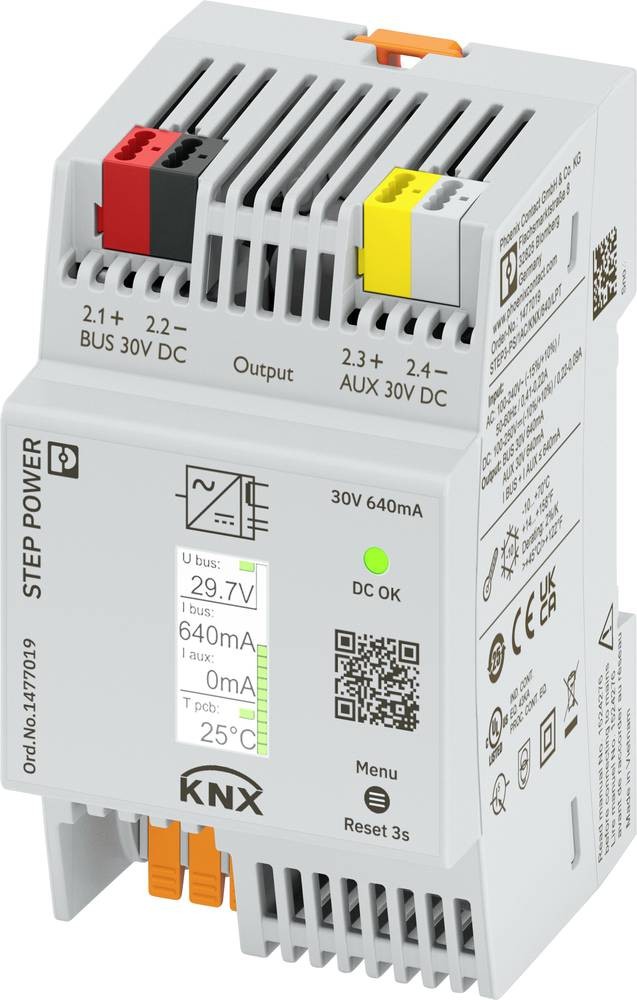 Phoenix Contact 1477019 Hutschienen-home charger (DIN-Rail) 30 V/DC