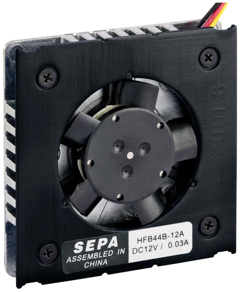 SEPA HFB44B12A-006 Chipkühler 12 V/DC (L x B x H) 7.50 x 44 x 44mm