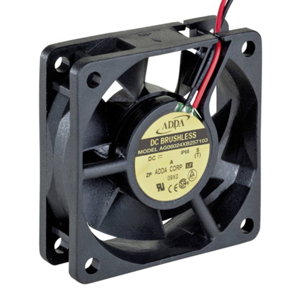 ADDA AG06024XB257103 Axialfan 24 V/DC 57.6 m³/h (L x B x H) 60 x 60