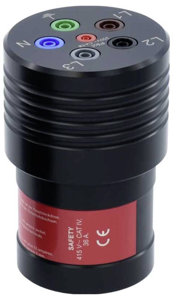 Gossen Metrawatt Z611R METRALINE A3-63 Prüfadapter 1 pieza