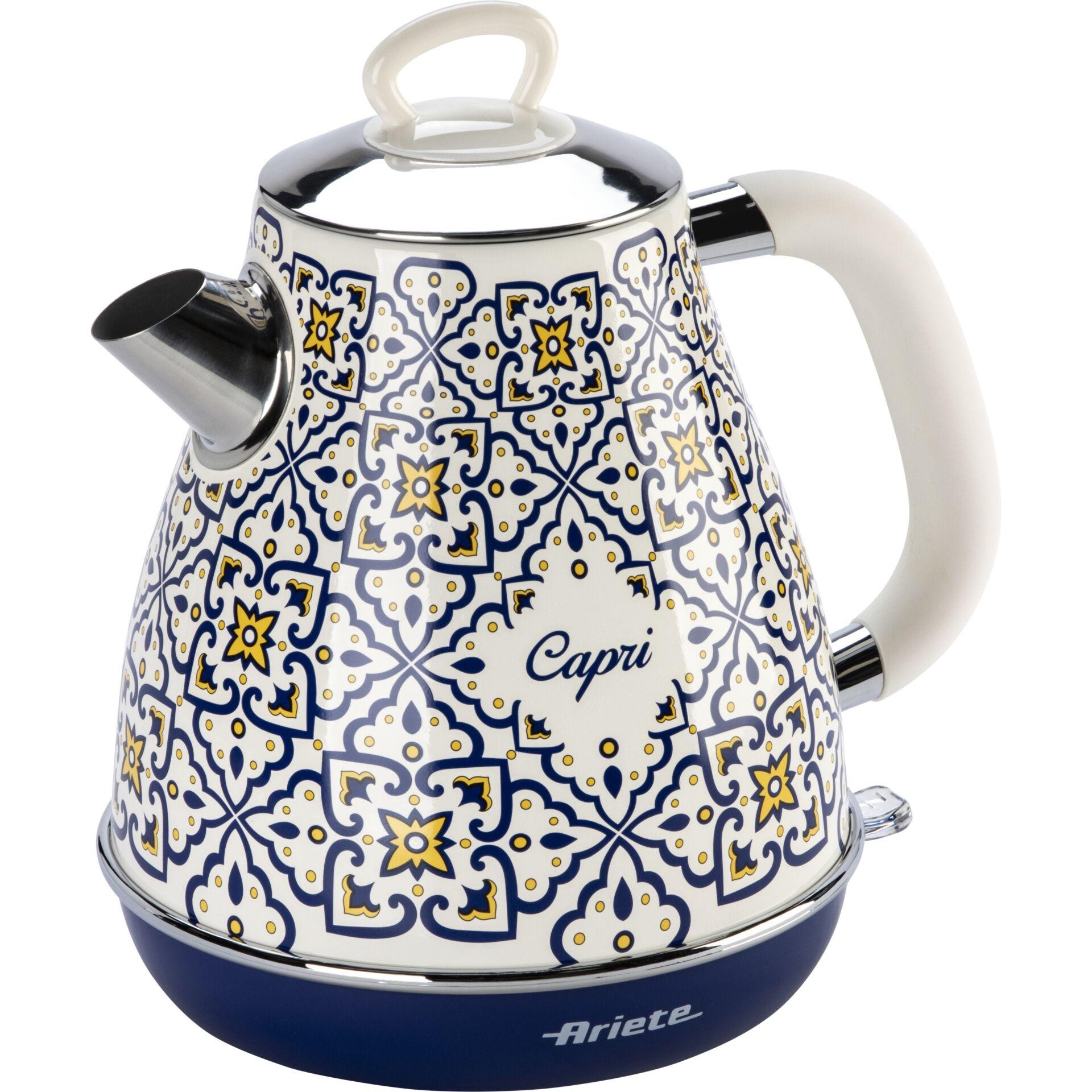 Ariete 2869 Capri kettle, Electric kettle, 1.7L, Infusions, teas,