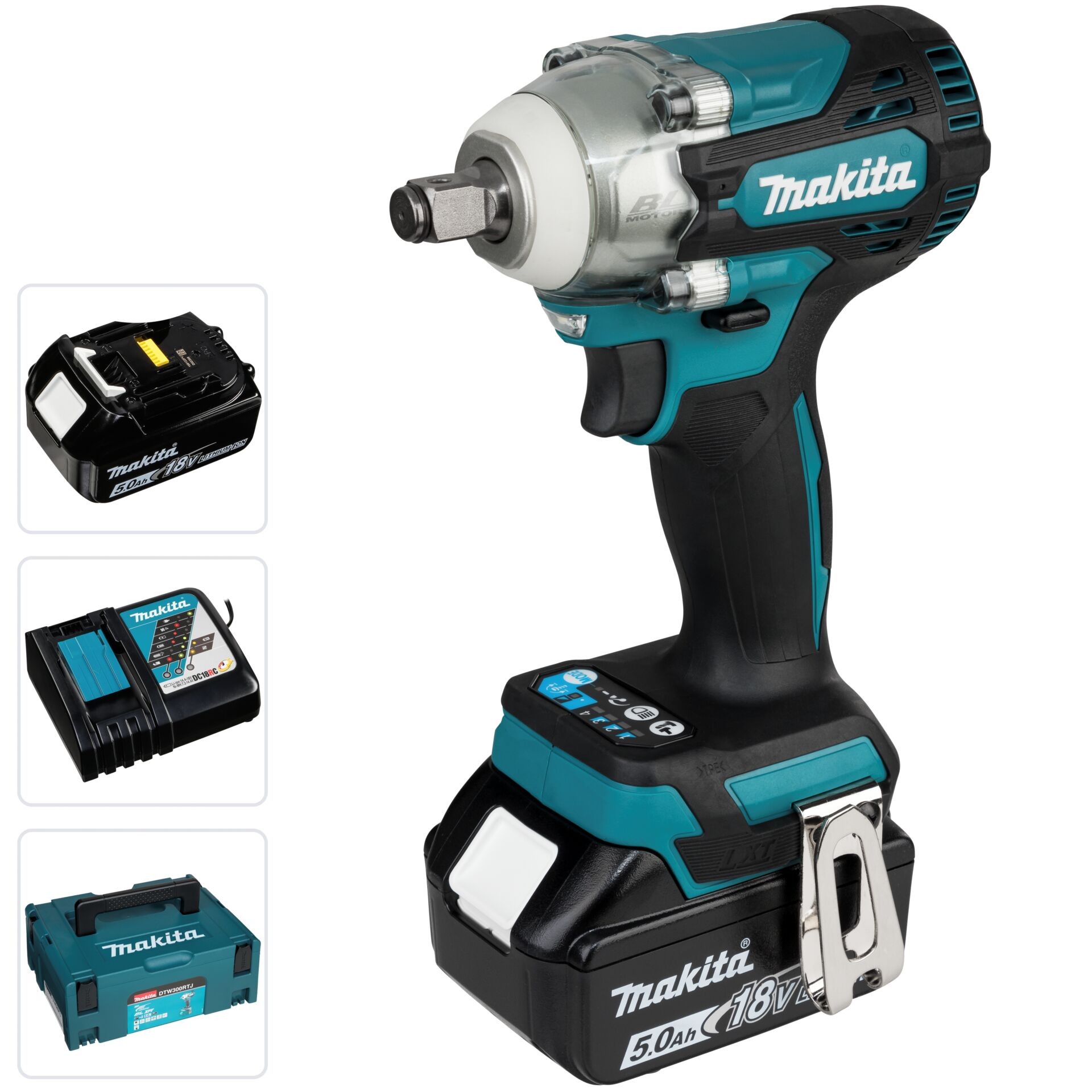 Makita DTW300TJX7 Akku-Schlagschrauber
