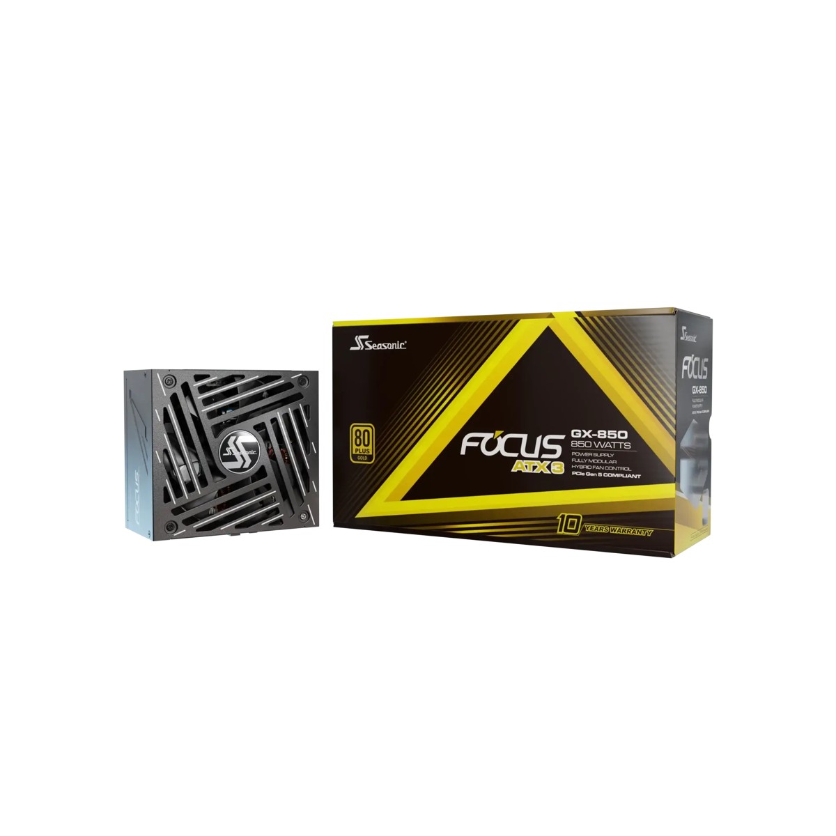 Seasonic Focus GX power supply unit 850 W 20+4 pin ATX ATX Black -