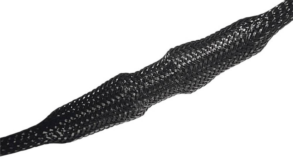 brightermannTyton 170-11200 HEGP12-PET-BK Geflechtschlauch black