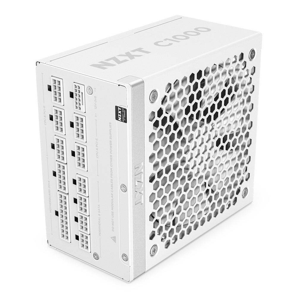 NZXT C1000 Gold ATX 3.1 power supply unit 1000 W 24-pin ATX White -