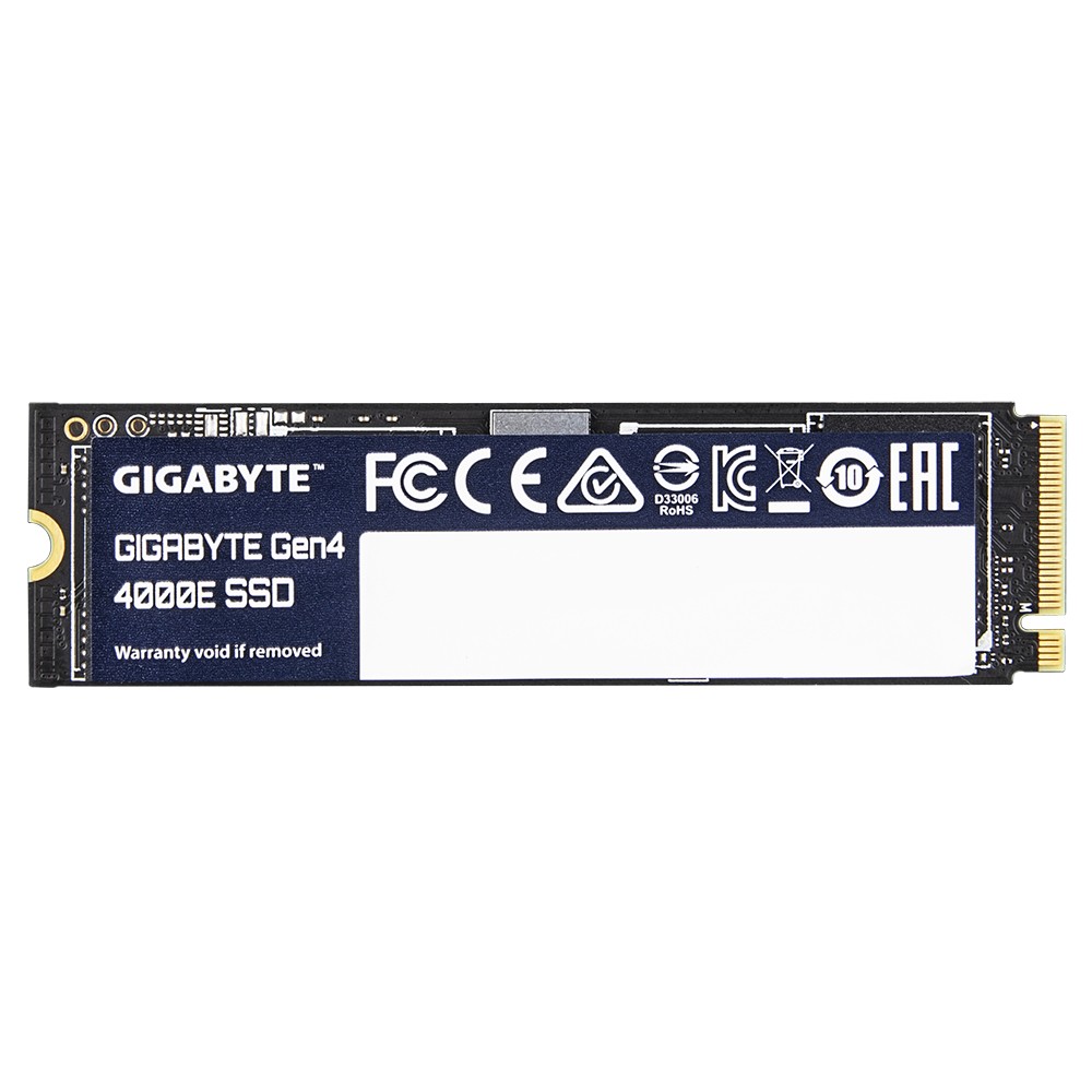 GIGABYTE Gen4 4000E 1 To M.2 PCI Express 4.0 NVMe 3D NAND - GIGABYTE