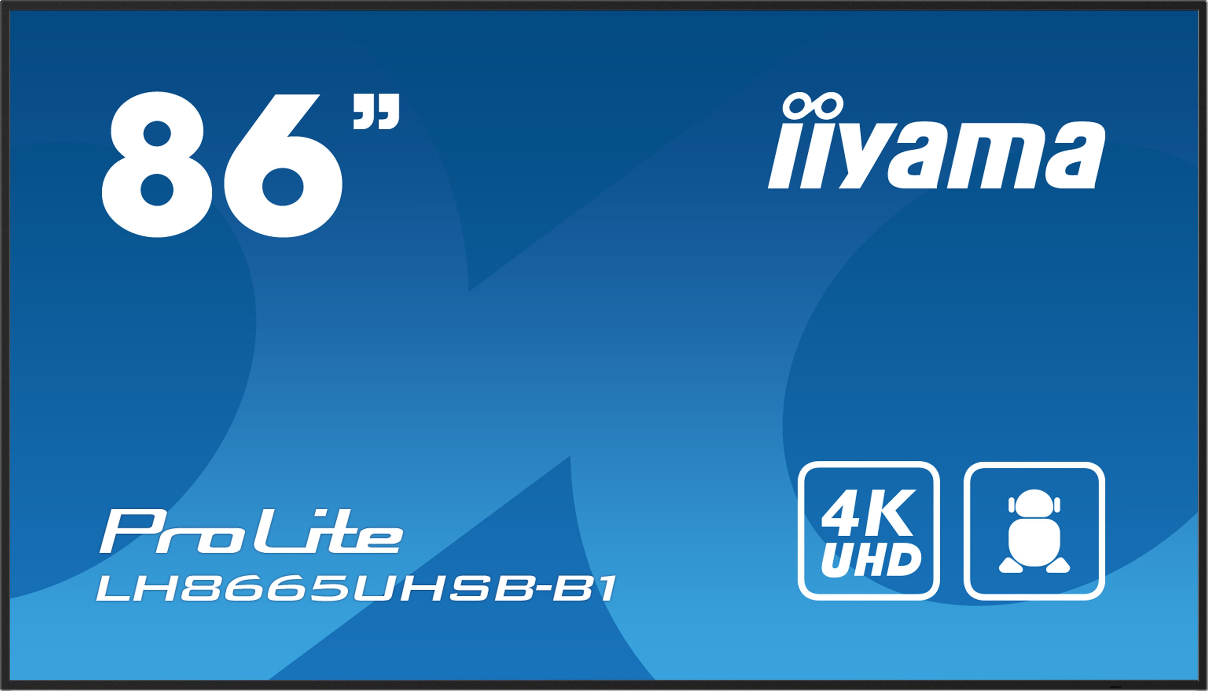 iiyama LH8665UHSB-B1 pantalla de señalización Diseño de quiosco 2,