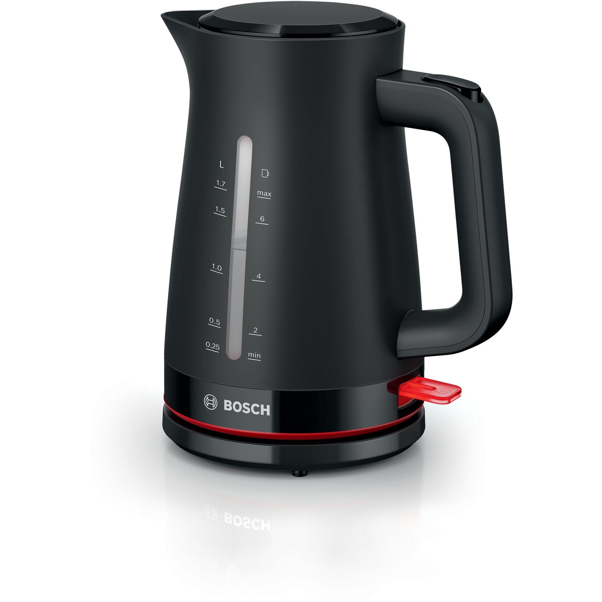 Bosch TWK3M123 electric kettle 1.7 L 2400 W Black - Bosch TWK3M123, 1.
