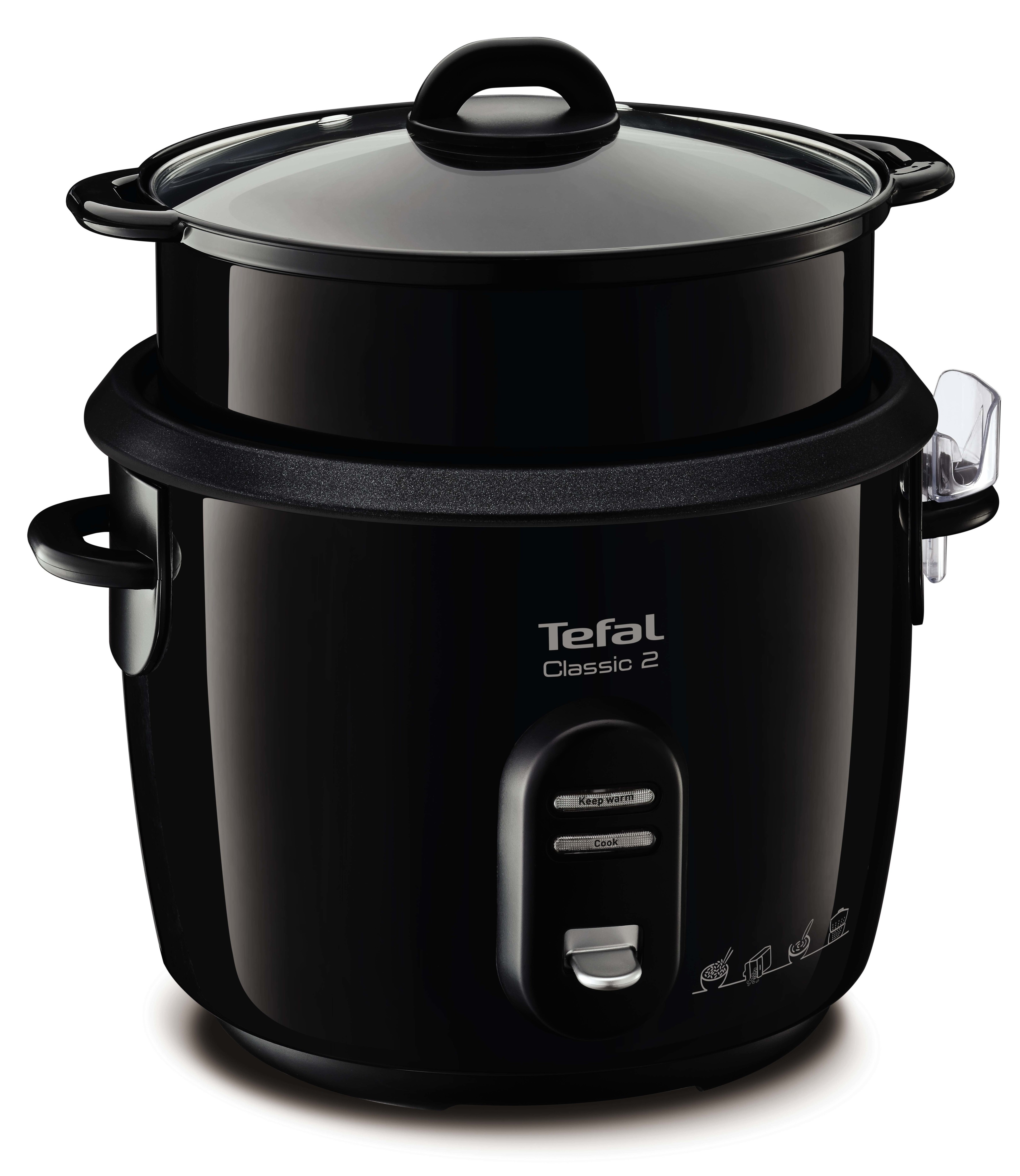 Tefal Classic RK1038 1.8 L 700 W Black - Tefal Classic RK1038, 1.8 L,
