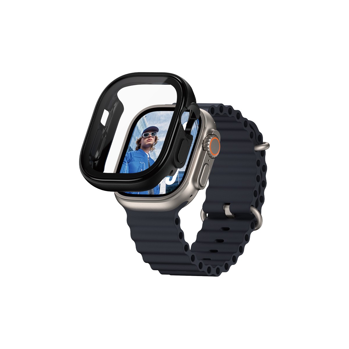 PanzerGlass PanzerGlass Displayschutz Snappie Full Body Schwarz
