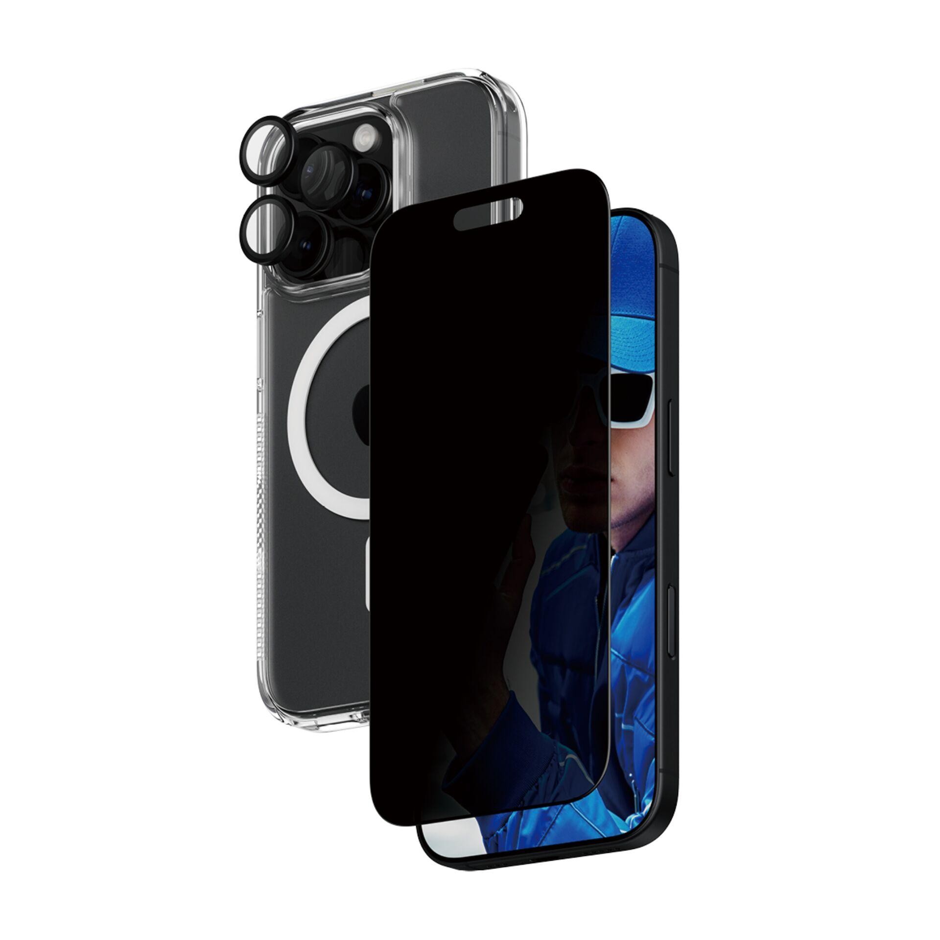 PanzerGlass 3-in-1 Privacy Protection Bundle iPhone 16 Pro -