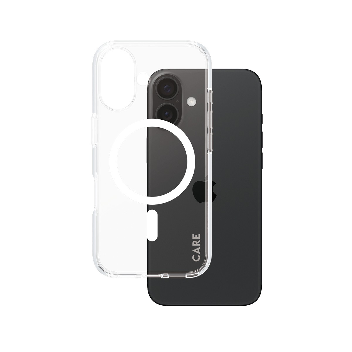 PanzerGlass CARE by Urban Combat Case Transparent w. White