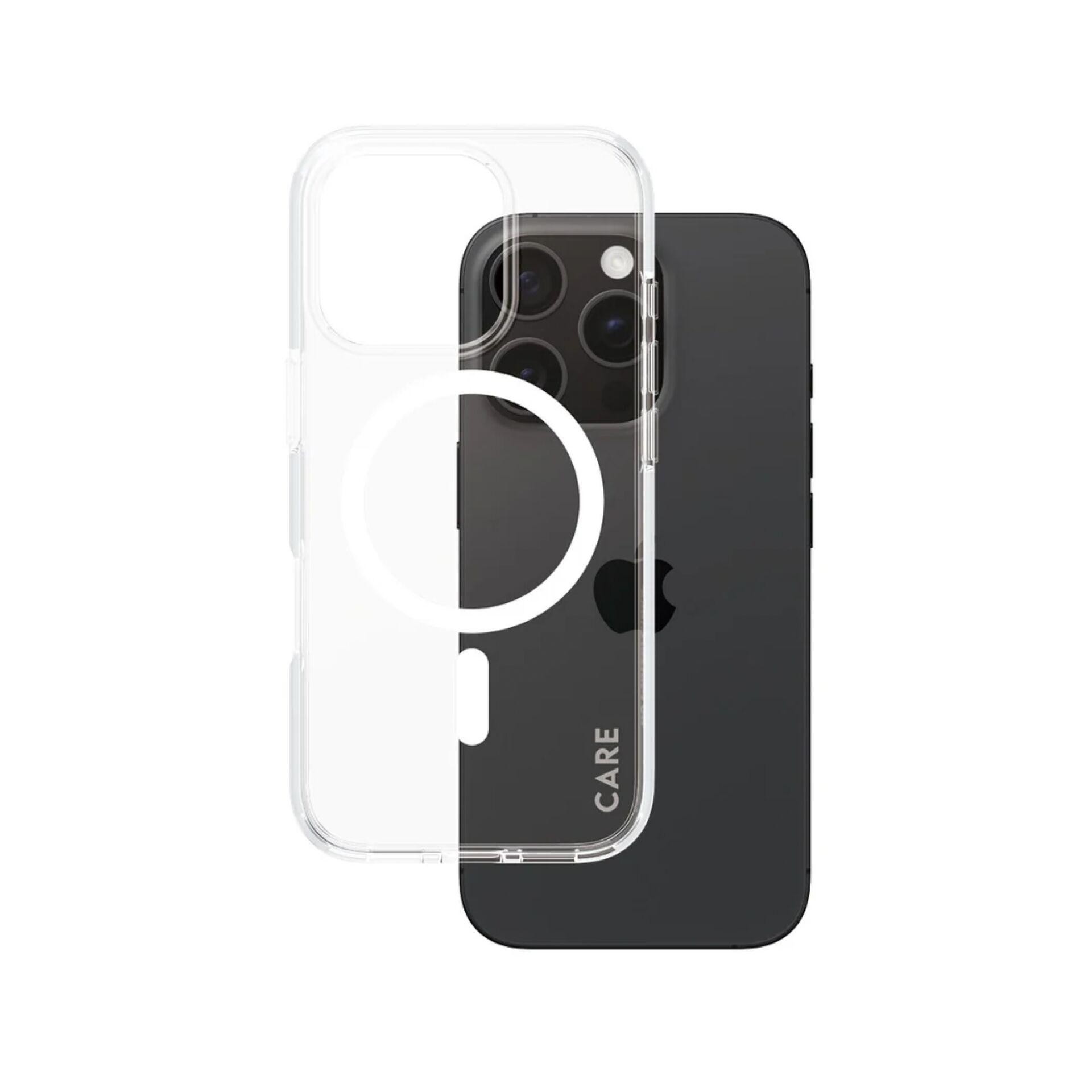 PanzerGlass CARE by Urban Combat Case Transparent w. White