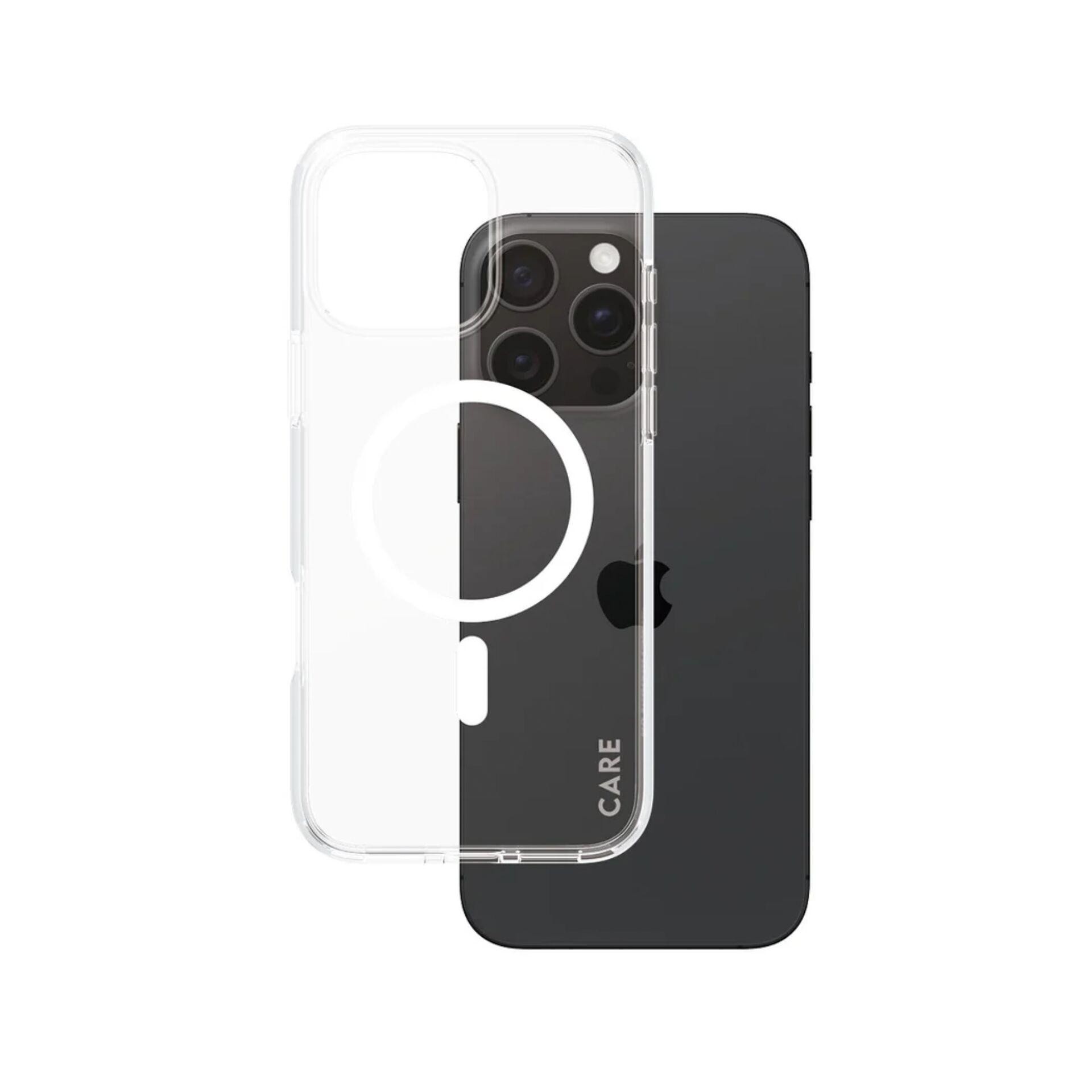PanzerGlass CARE by Urban Combat Case Transparent w. White