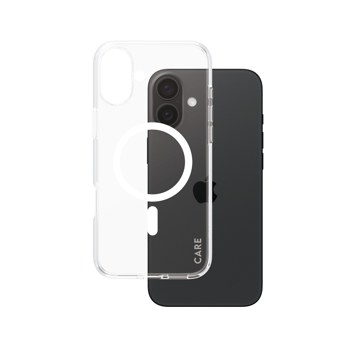 PanzerGlass CARE by Urban Combat Case Transparent w. White