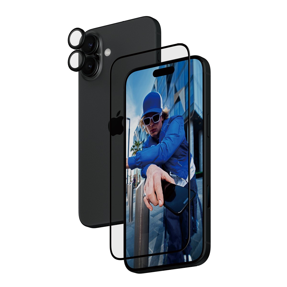 PanzerGlass 2-in-1 Bundle iPhone 16 Plus - PanzerGlass 2-in-1