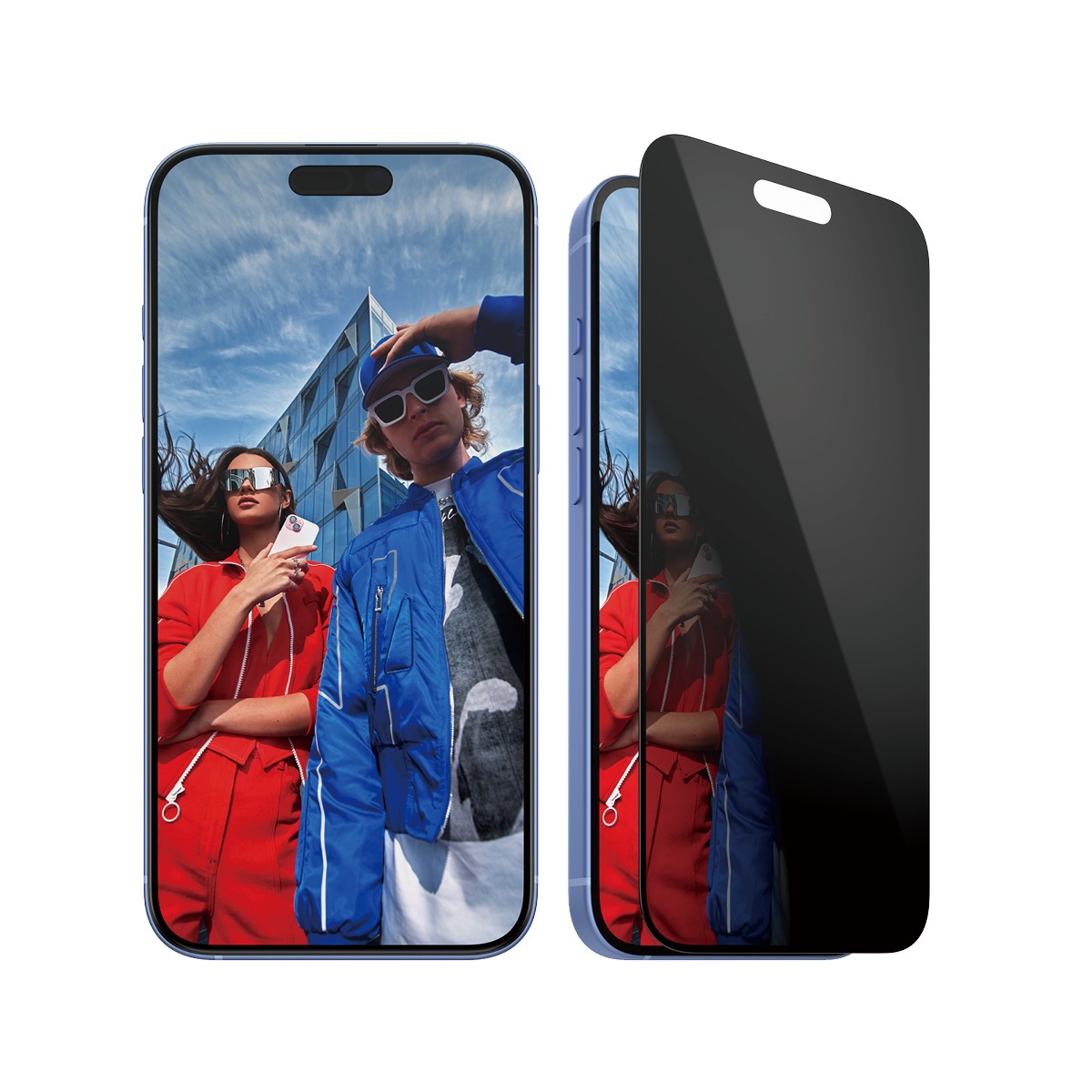PanzerGlass Privacy Pellicola in Vetro Temperato iPhone 16 Plus | 15