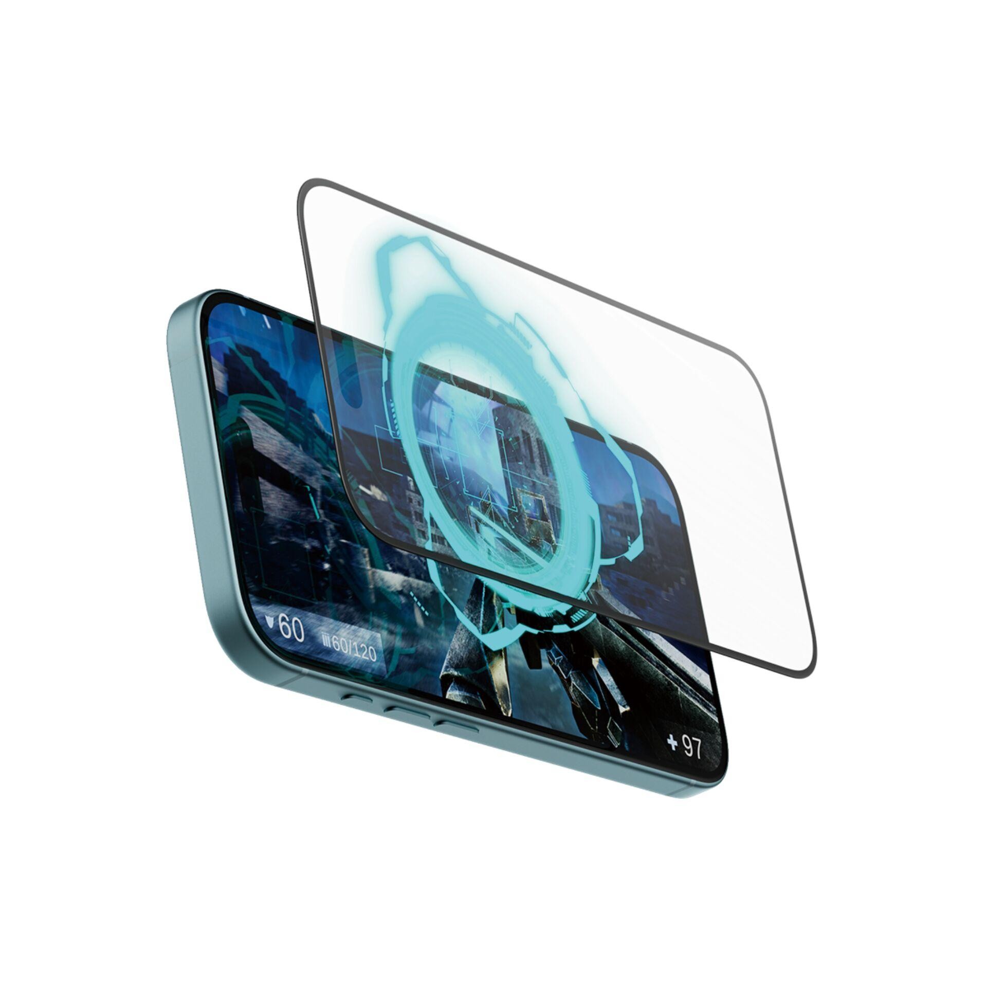 PanzerGlass Gaming iPhone 16/15 UWF (Ultra-Wide Fite) matt - Passend