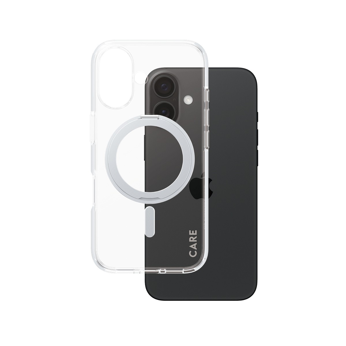 PanzerGlass CARE Case Feature Silver Kickstand MagSAFE iPhone 16 -