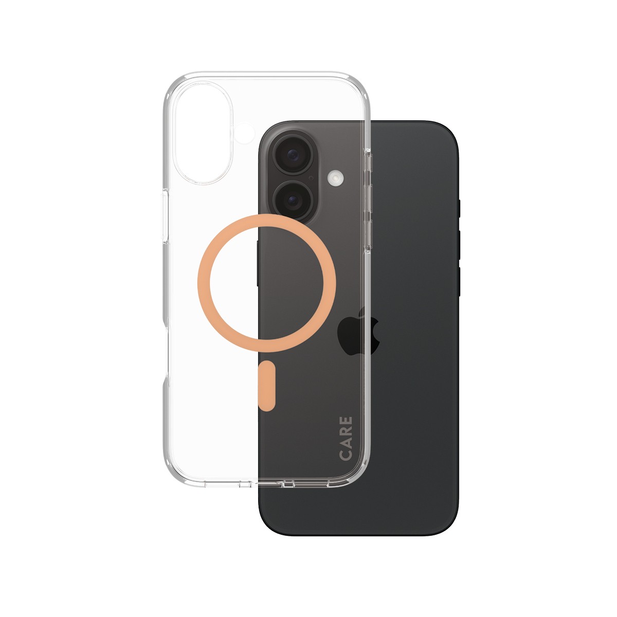 PanzerGlass CARE by Urban Combat Case Transparent w. Peachy