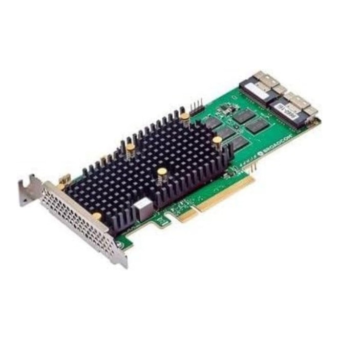 Broadcom 9660-16i interface cards/adapter Internal SAS, SATA, SFF-