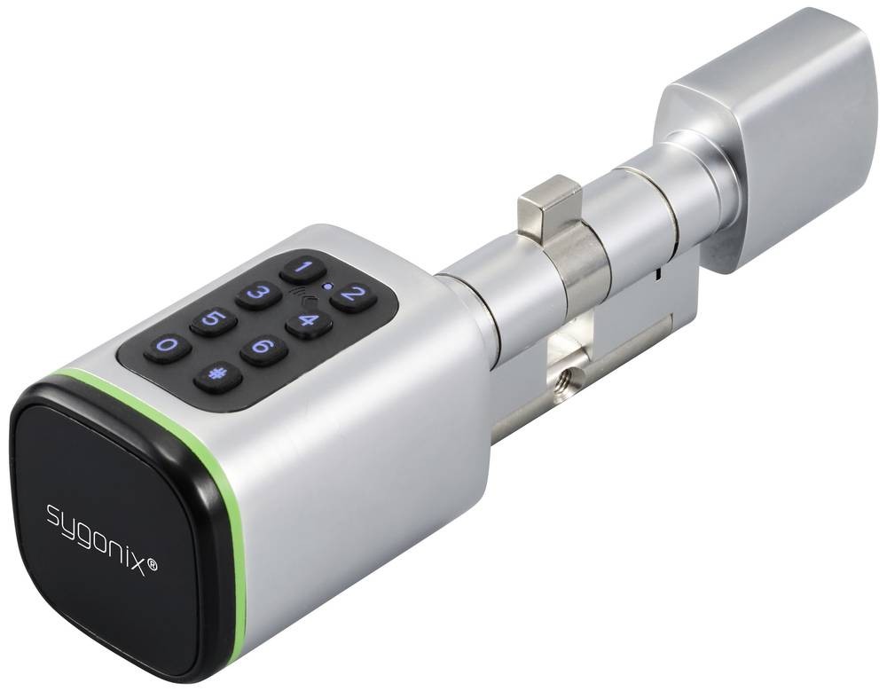 Sygonix SY-6121660 Sicherheitszylinder 3 V/DC Bluetooth-fähig, mit