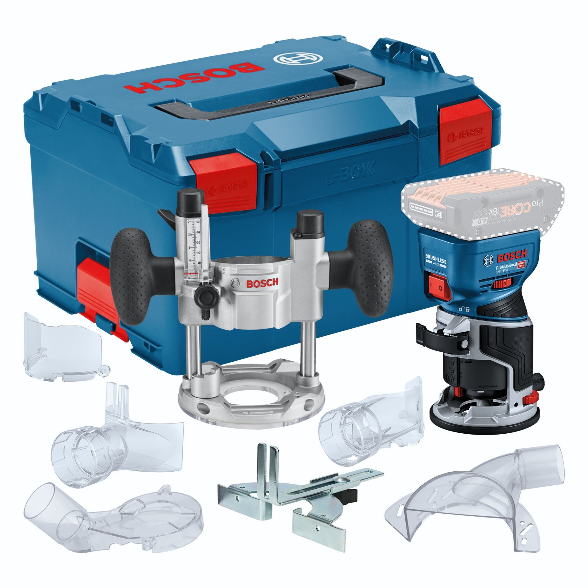 Bosch Professional GKF 18V-8 Kantenfräser 18V
