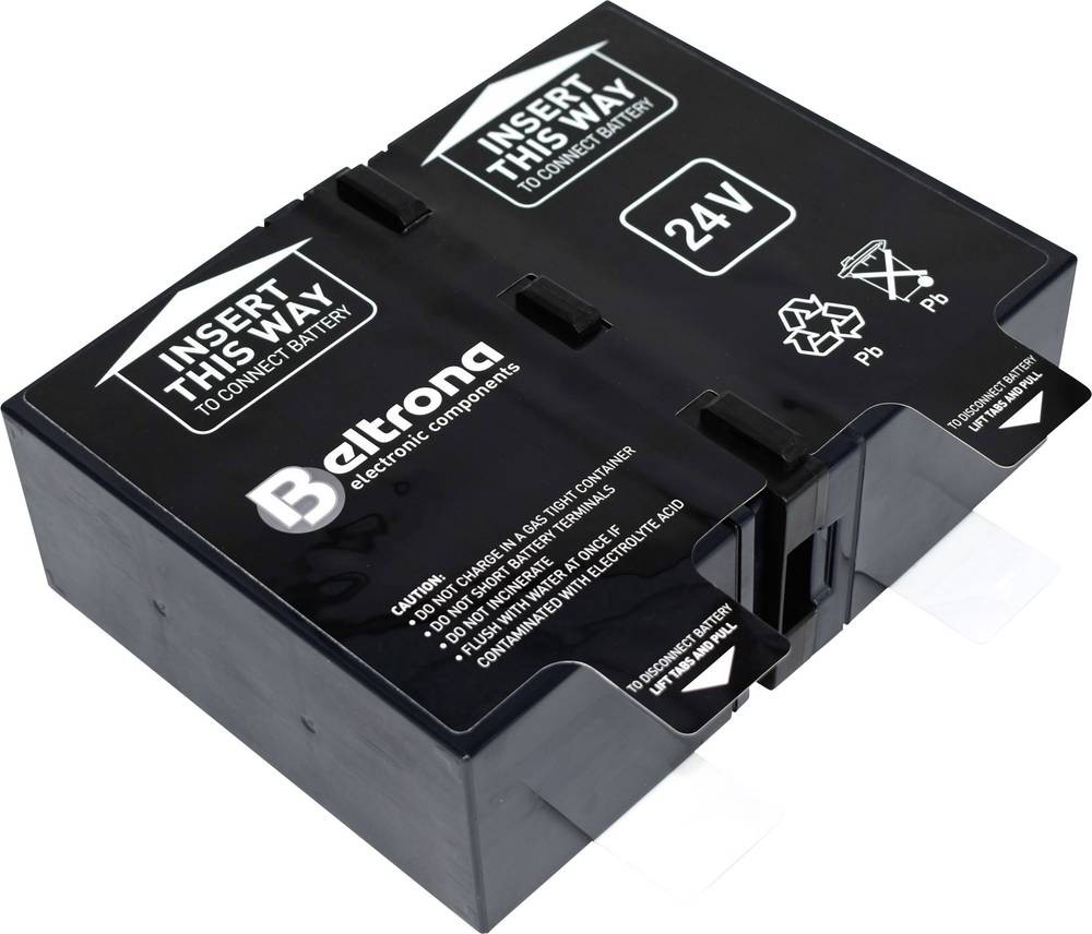 Beltrona RBC124 USV-Anlagen-rechargeable battery replacement for