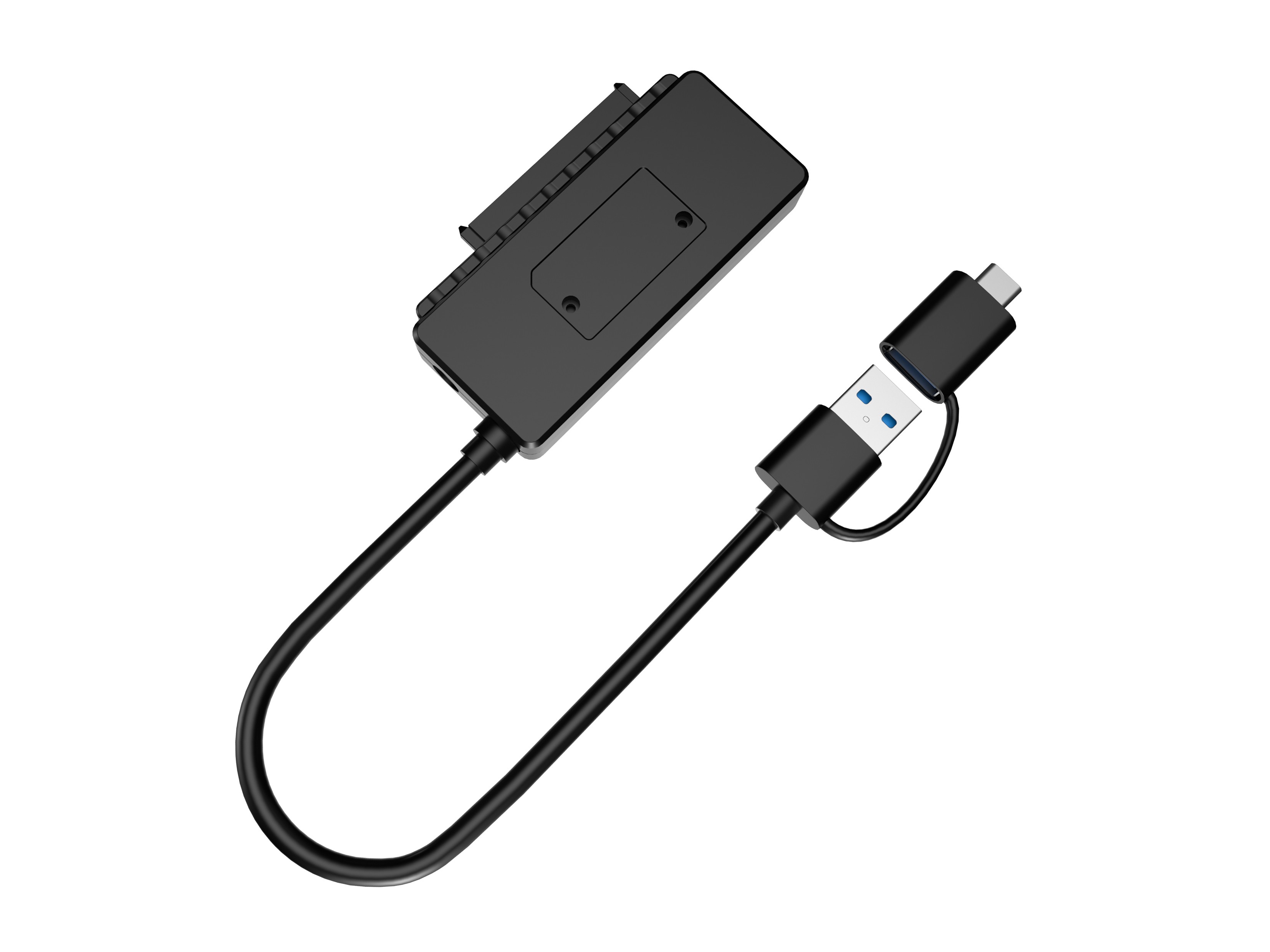 Conceptronic ABBY21B USB 3.0 SATA Adapter with Power Adapter, 2.5"/3.