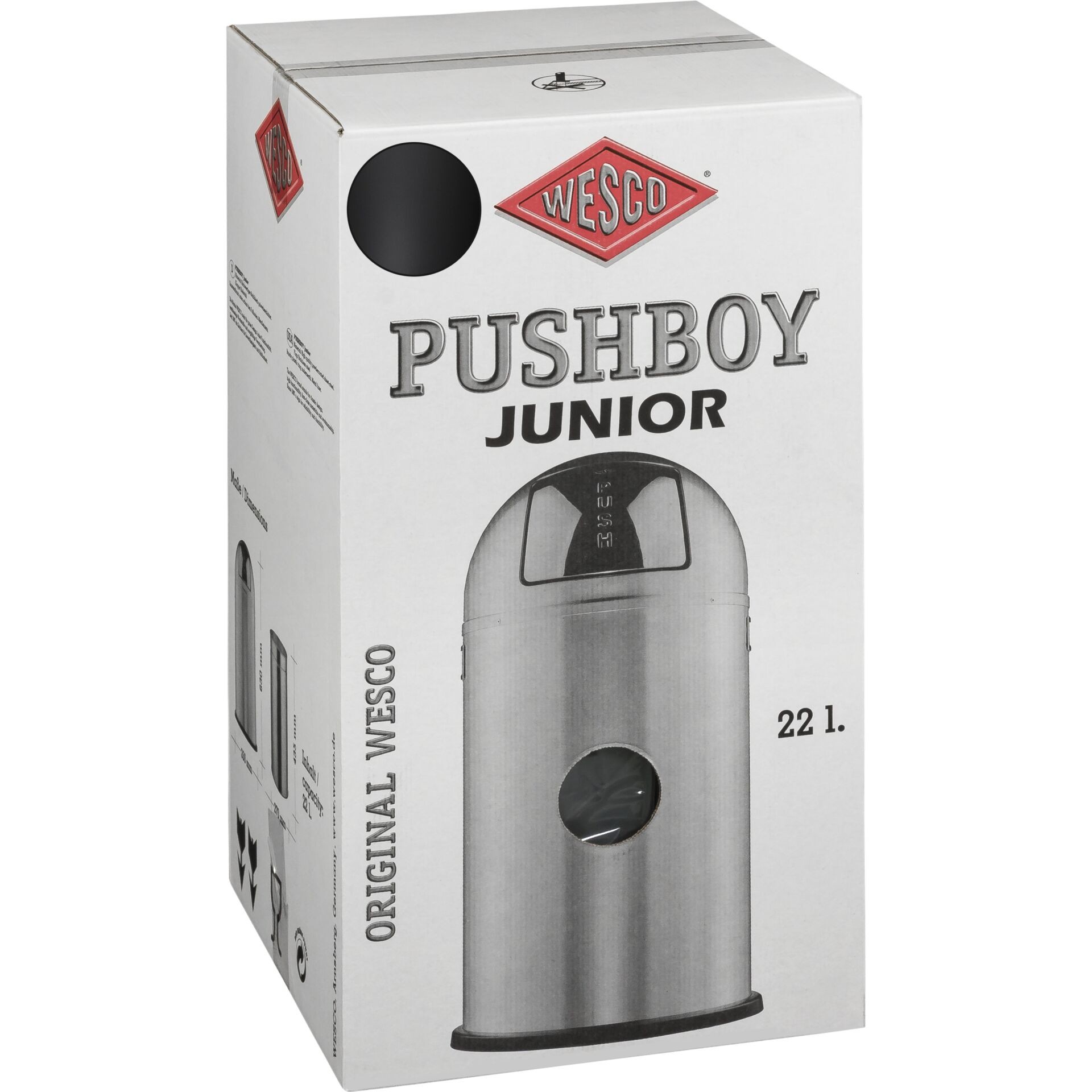 WESCO Pushboy Junior 22l graphit
