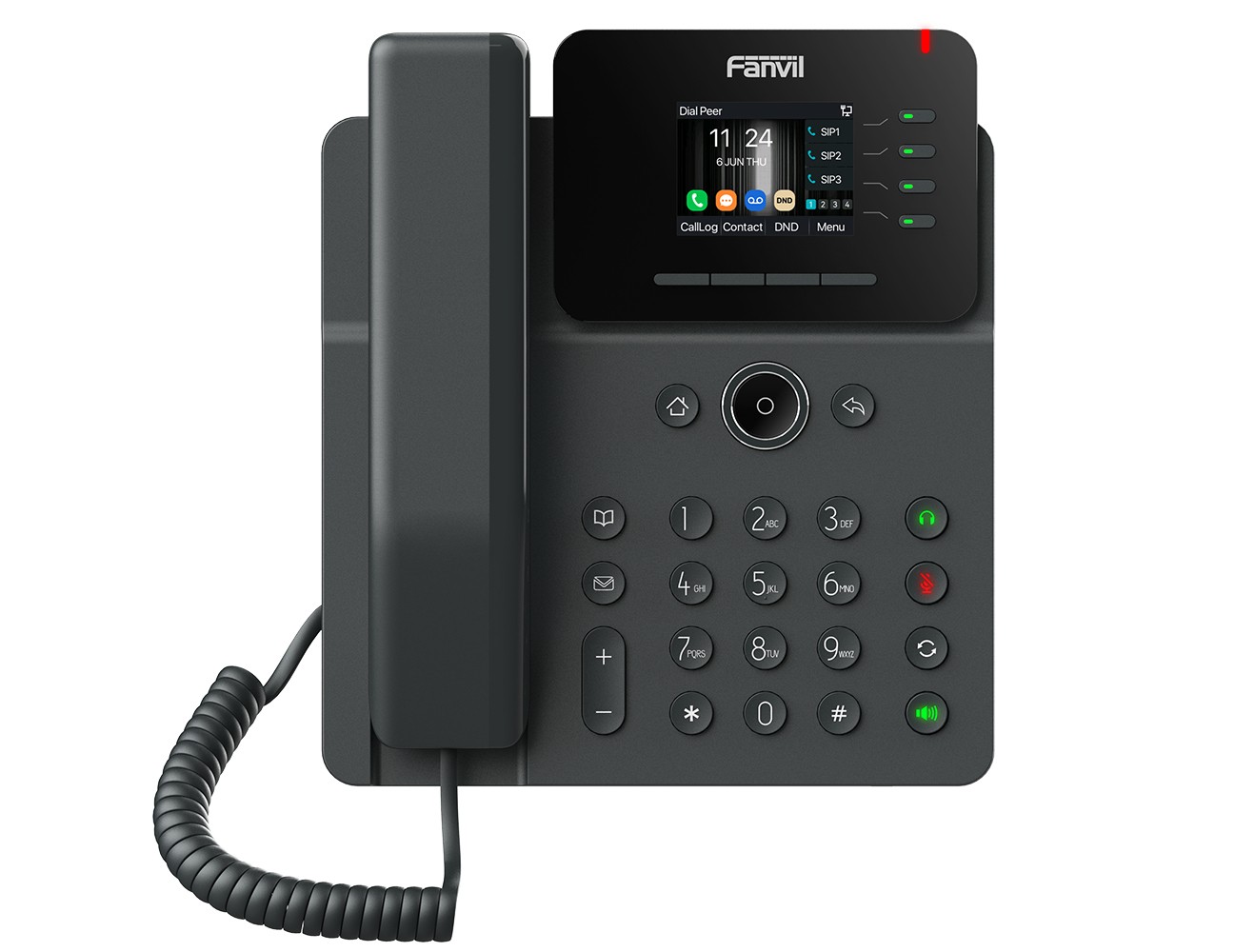 Fanvil V61G IP phone Black 4 lines LCD - Fanvil V61G, IP Phone, Black,