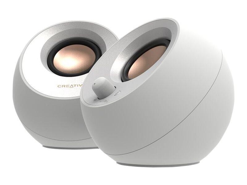 Creative Labs Pebble V3 Blanc Avec fil &sans fil 10 W - Creative Labs