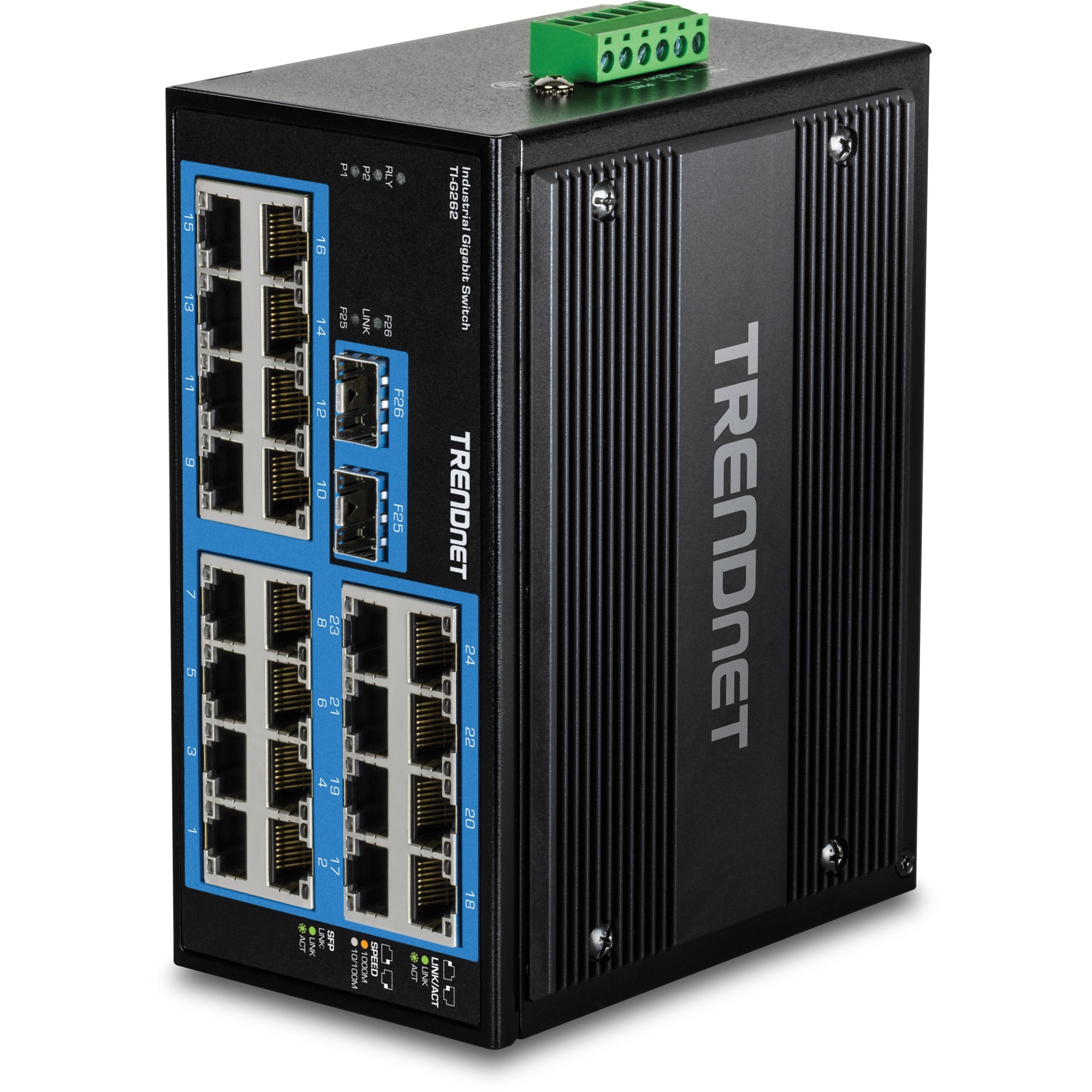 Trendnet TI-G262 network switch Gigabit Ethernet (10/100/1000) -