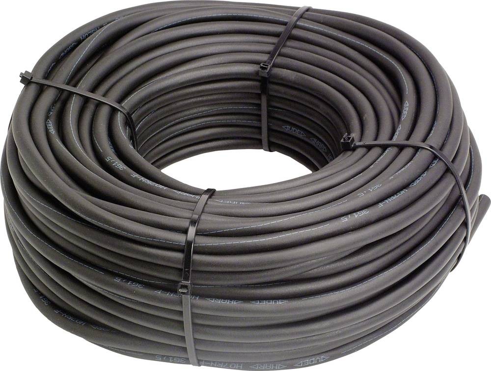 AS Schwabe 10017 installation cable H07RN-F 3 x 1.5mm² black 50m