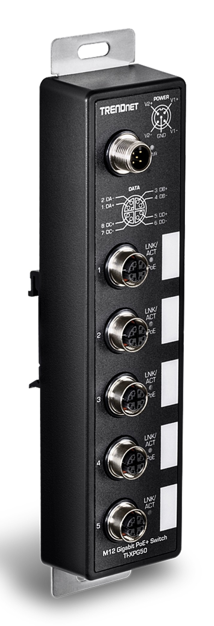 Trendnet TI-XPG50 network switch Unmanaged Power over Ethernet (PoE) -