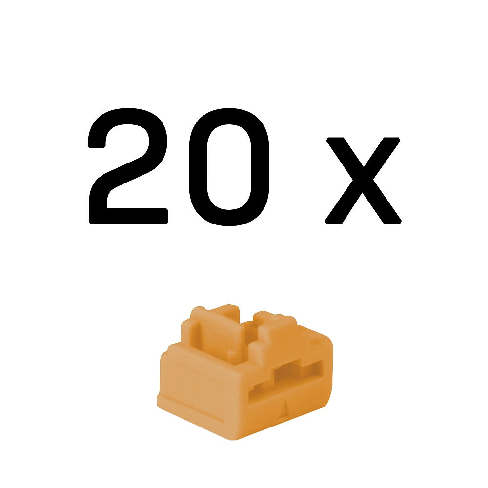 LINDY 47898 RJ45-Portschlösser Orange