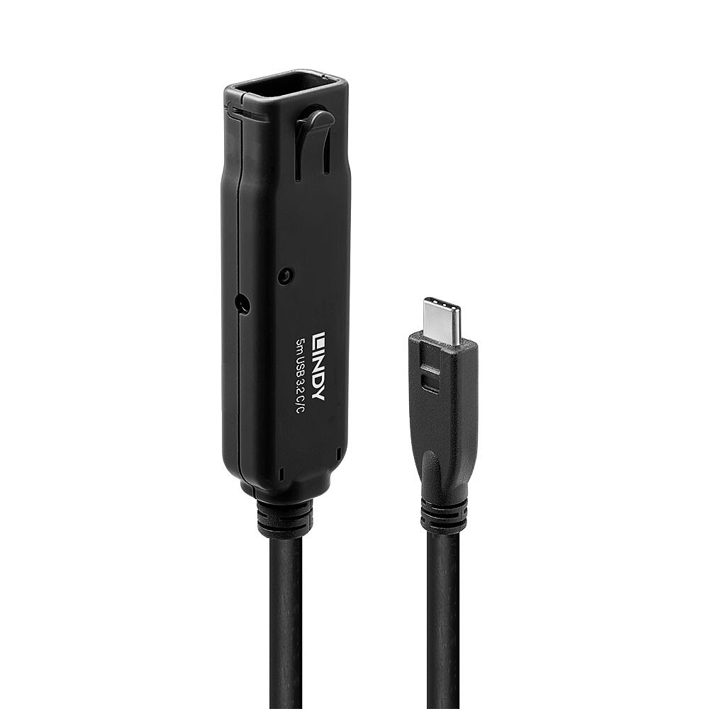 Lindy 43405 USB cable USB 3.2 Gen 2 (3.1 Gen 2) 5 m USB C Black -