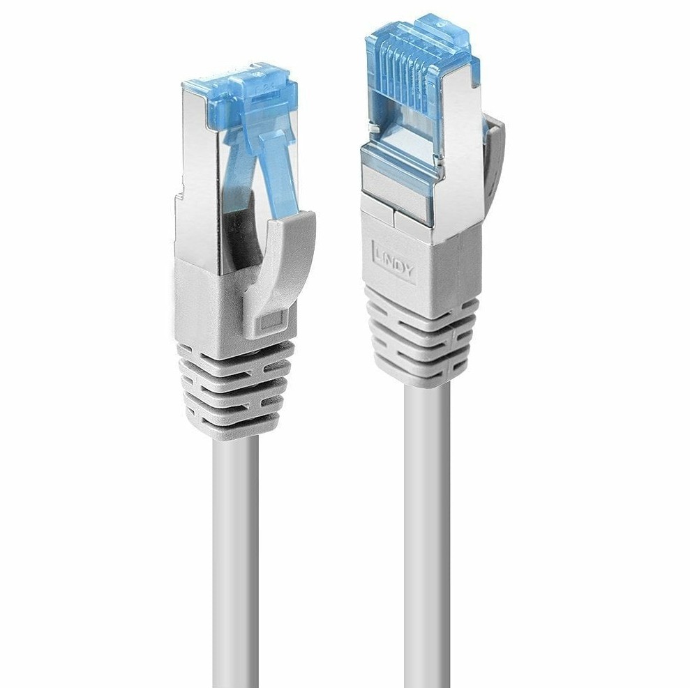 Lindy 1m Cat.7 S/FTP LSZH Cable, Grey 10pcs - Lindy 1m Cat.7 S/FTP