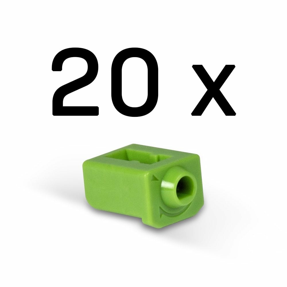 Lindy SFP Port Locks Green 20pcs. - Lindy SFP Port Locks Green 20pcs.,