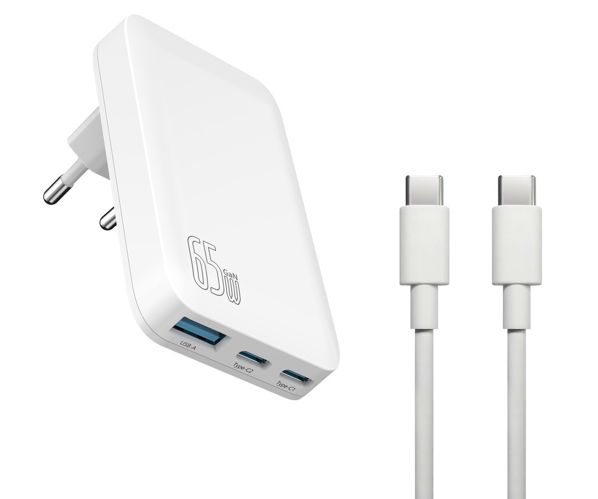 Felixx TC-GAN65-90PDW chargeur d'appareils mobiles Universel Blanc