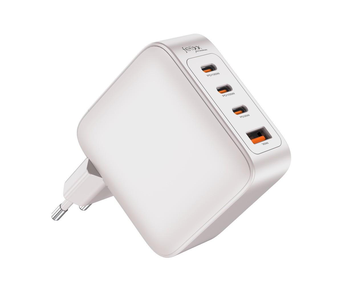 Felixx TC-GAN100-PD chargeur d'appareils mobiles Universel Blanc