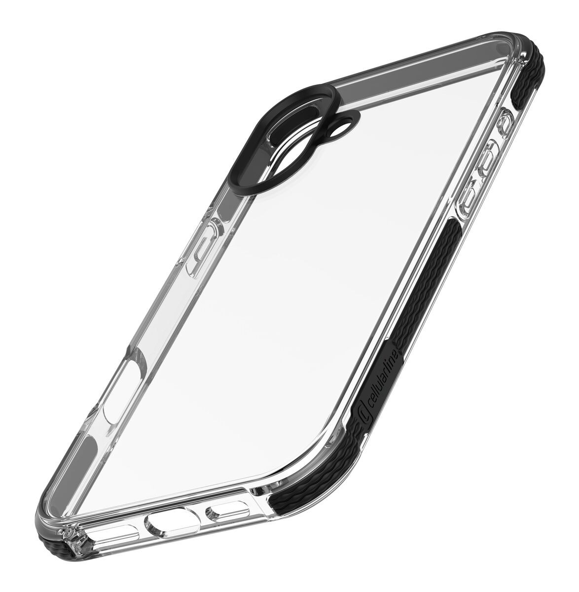 Cellularline Strong Guard Case iPhone 16 Clear - Passend für iPhone