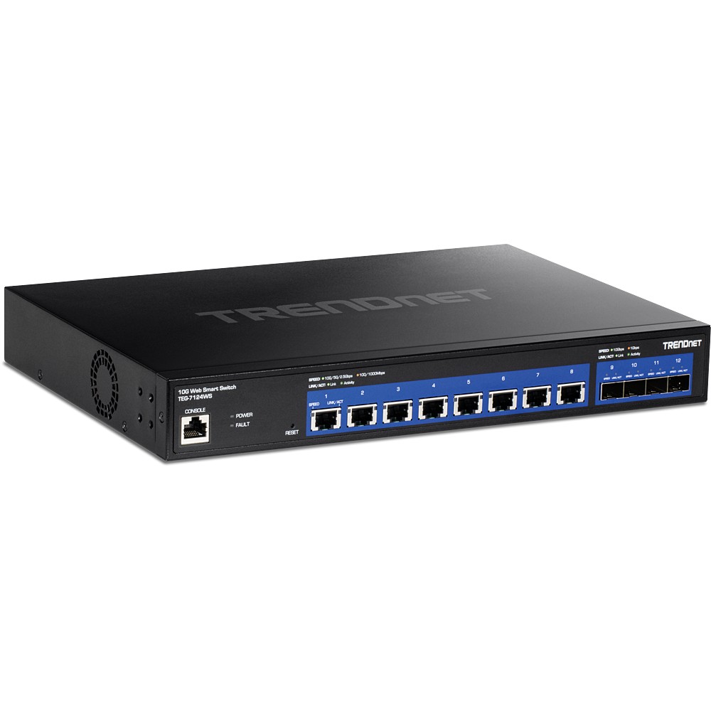 Trendnet TEG-7124WS network switch Managed L2/L3/L4 10G Ethernet (100/