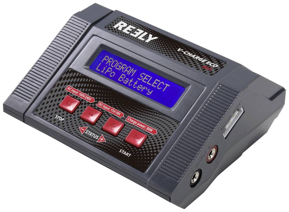 Reely V-Charger ECO 80 Modellbau-Multifunktionsladegerät 100 V, 240