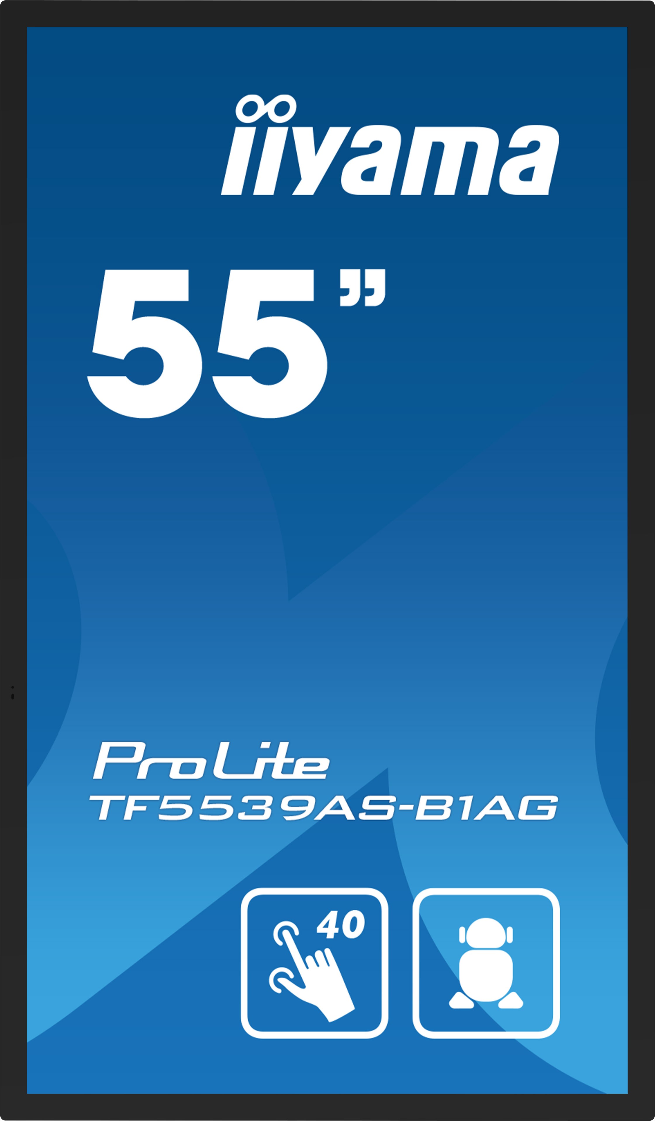 iiyama TF5539AS-B1AG Écran d'affichage dynamique En forme de kiosk