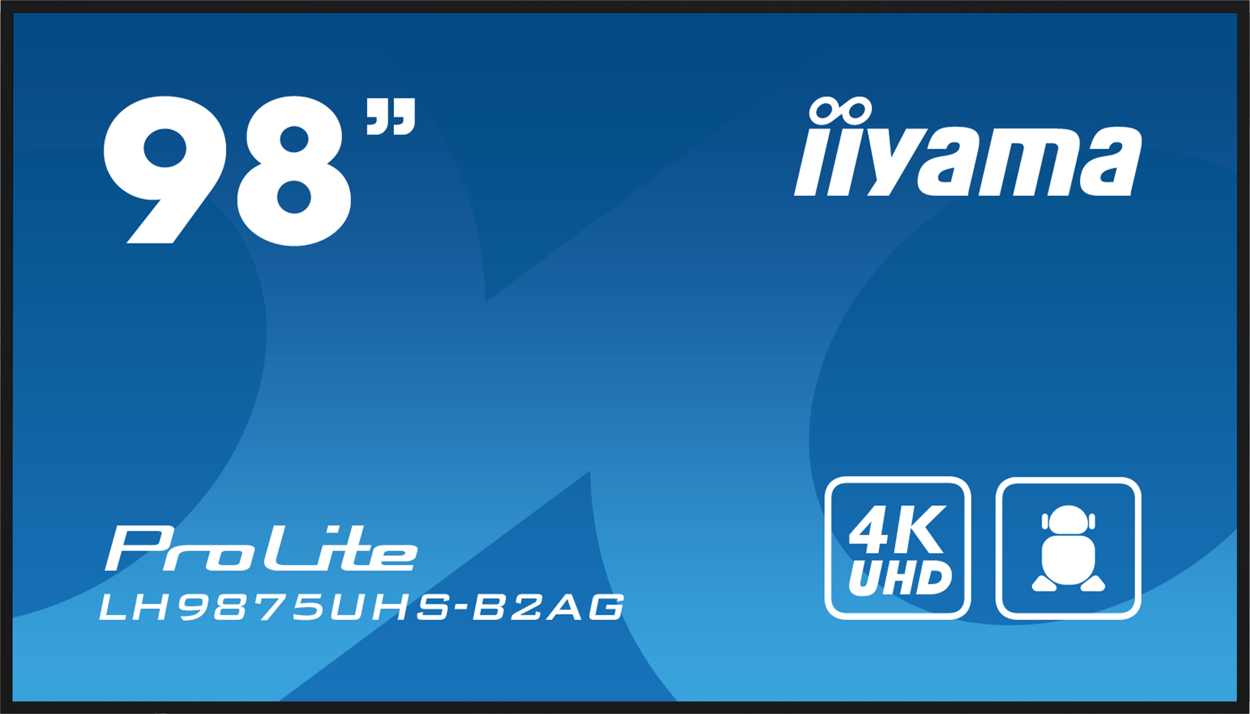 IIYAMA 247.7cm(97.5") LH9875UHS-B2AG 16:9 3xHDMI+DP+DVI 4K (