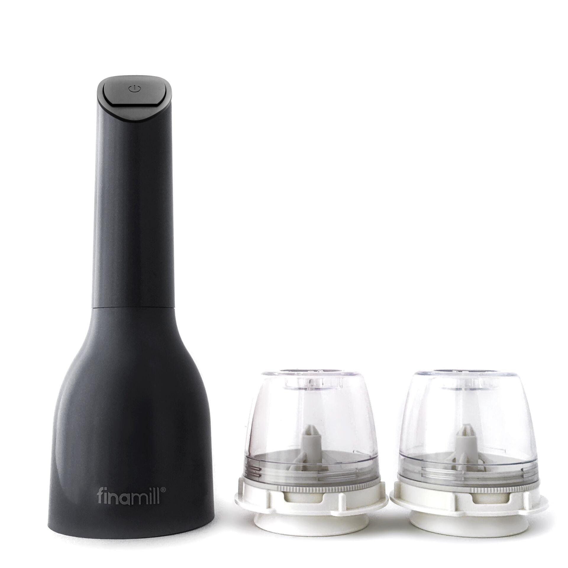 FinaMill midnight black Batterie incl. 2 piece FinaPod Pro Plus